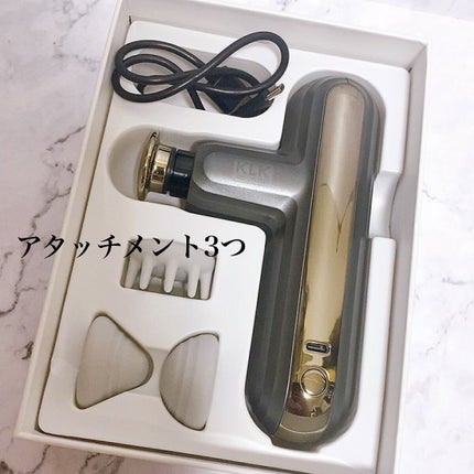 筋膜リリースガン/KLK/マッサージガンを使ったクチコミ(3枚目)