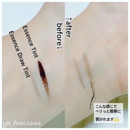 necess まゆ書き足し美容液ティント /コジット/眉ティントを使ったクチコミ(7枚目)