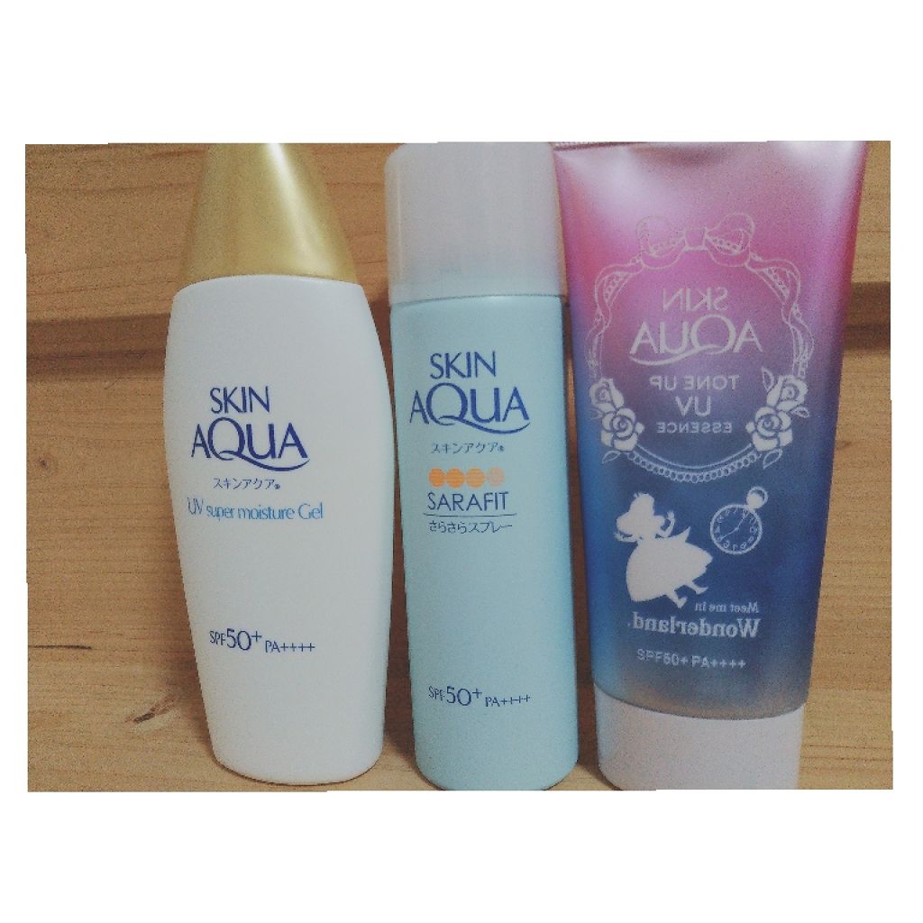 スキンアクア スーパーモイスチャージェル/スキンアクア/日焼け止めジェルを使ったクチコミ（2枚目）