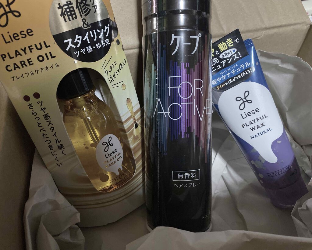 FOR ACTIVE/ケープ/ヘアスプレーを使ったクチコミ（1枚目）