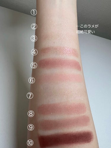 プロ アイ パレット 01 SIMPLY PINK/CLIO/アイシャドウパレットを使ったクチコミ（3枚目）