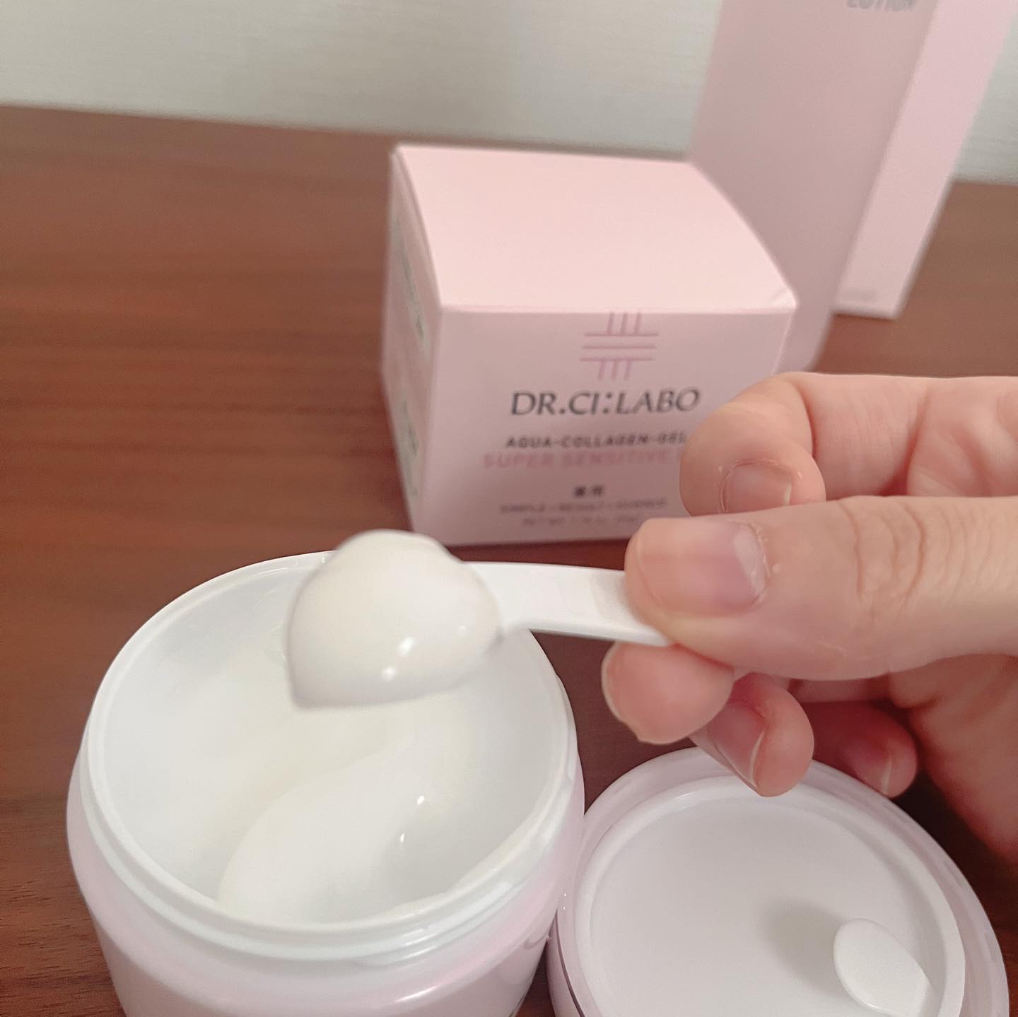 薬用アクアコラーゲンゲル スーパーセンシティブEX/ドクターシーラボⓇ/オールインワン化粧品を使ったクチコミ（3枚目）