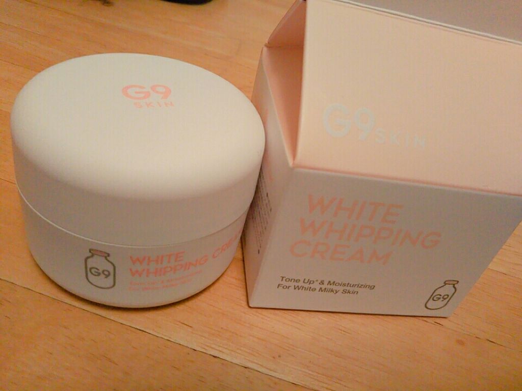 WHITE WHIPPING CREAM(ウユクリーム)/G9SKIN/化粧下地を使ったクチコミ（1枚目）