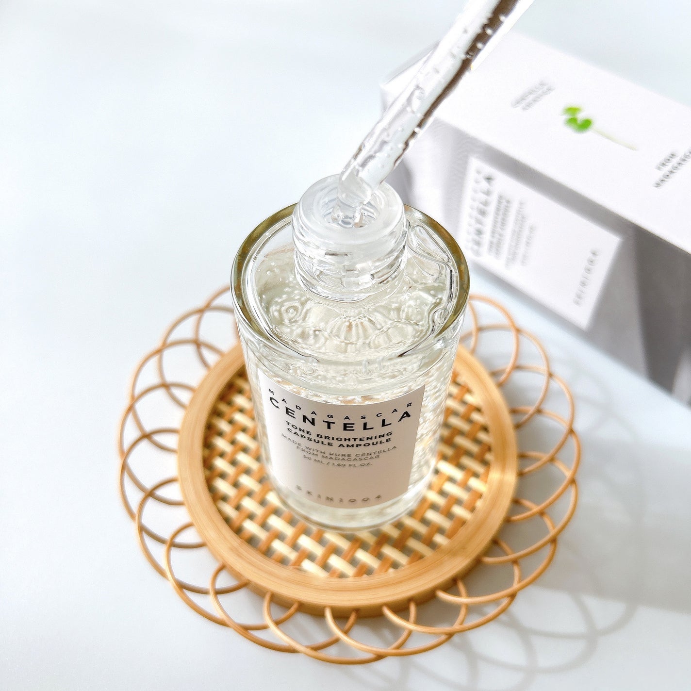 トーンブライトニング カプセルアンプル/SKIN1004/美容液を使ったクチコミ(2枚目)