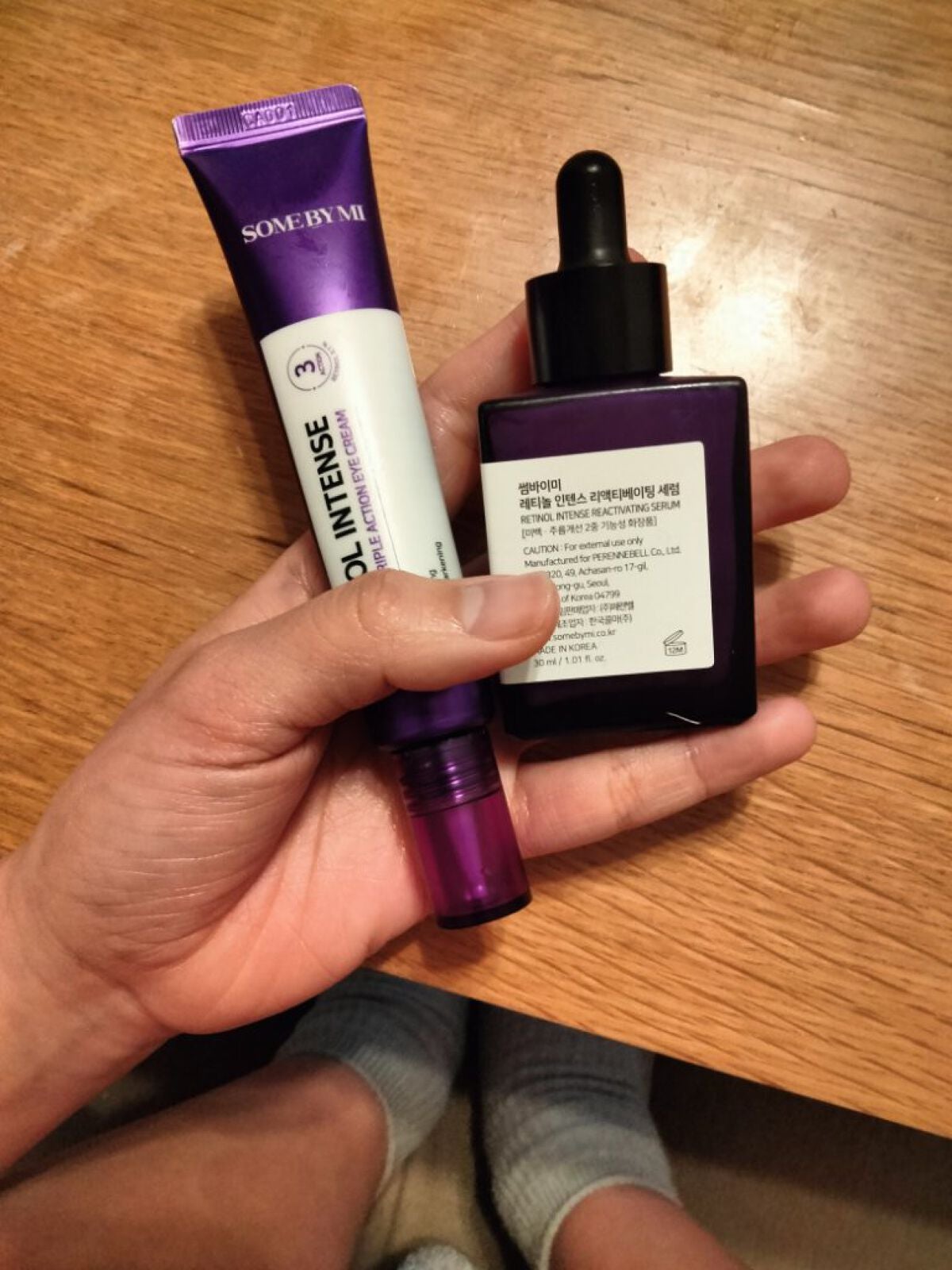 レチノールインテンシブ アドバンスドトリプルアクションアイクリーム/SOME BY MI/アイケア・アイクリームを使ったクチコミ(1枚目)