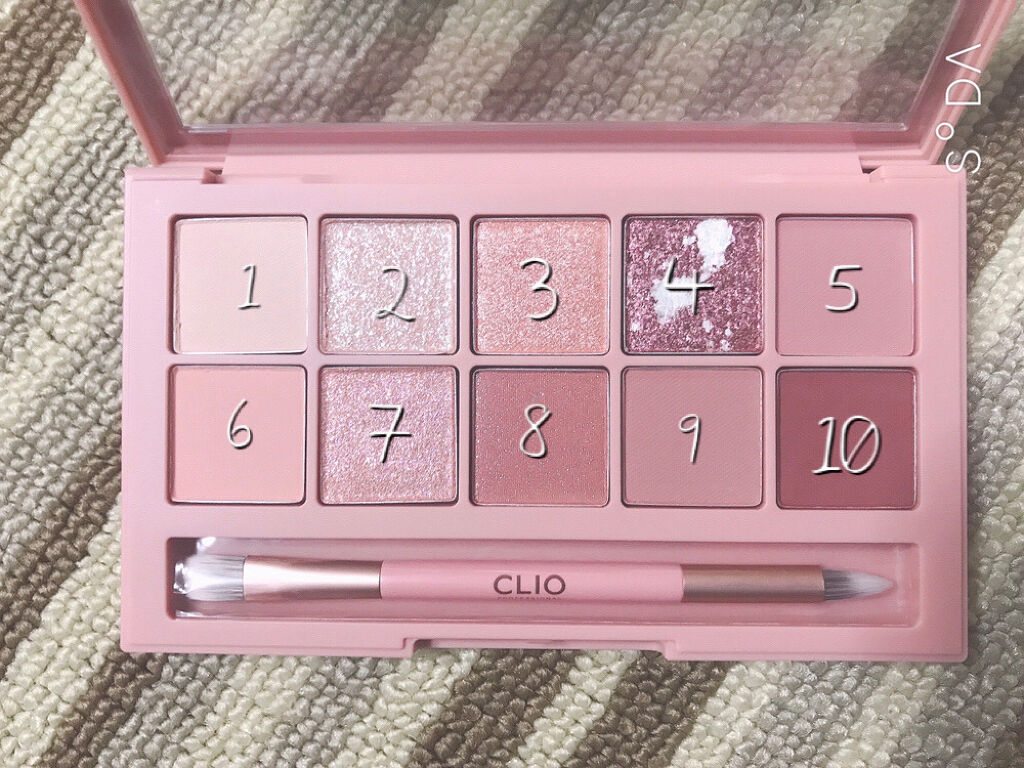 プロ アイ パレット/CLIO/アイシャドウパレットを使ったクチコミ（1枚目）
