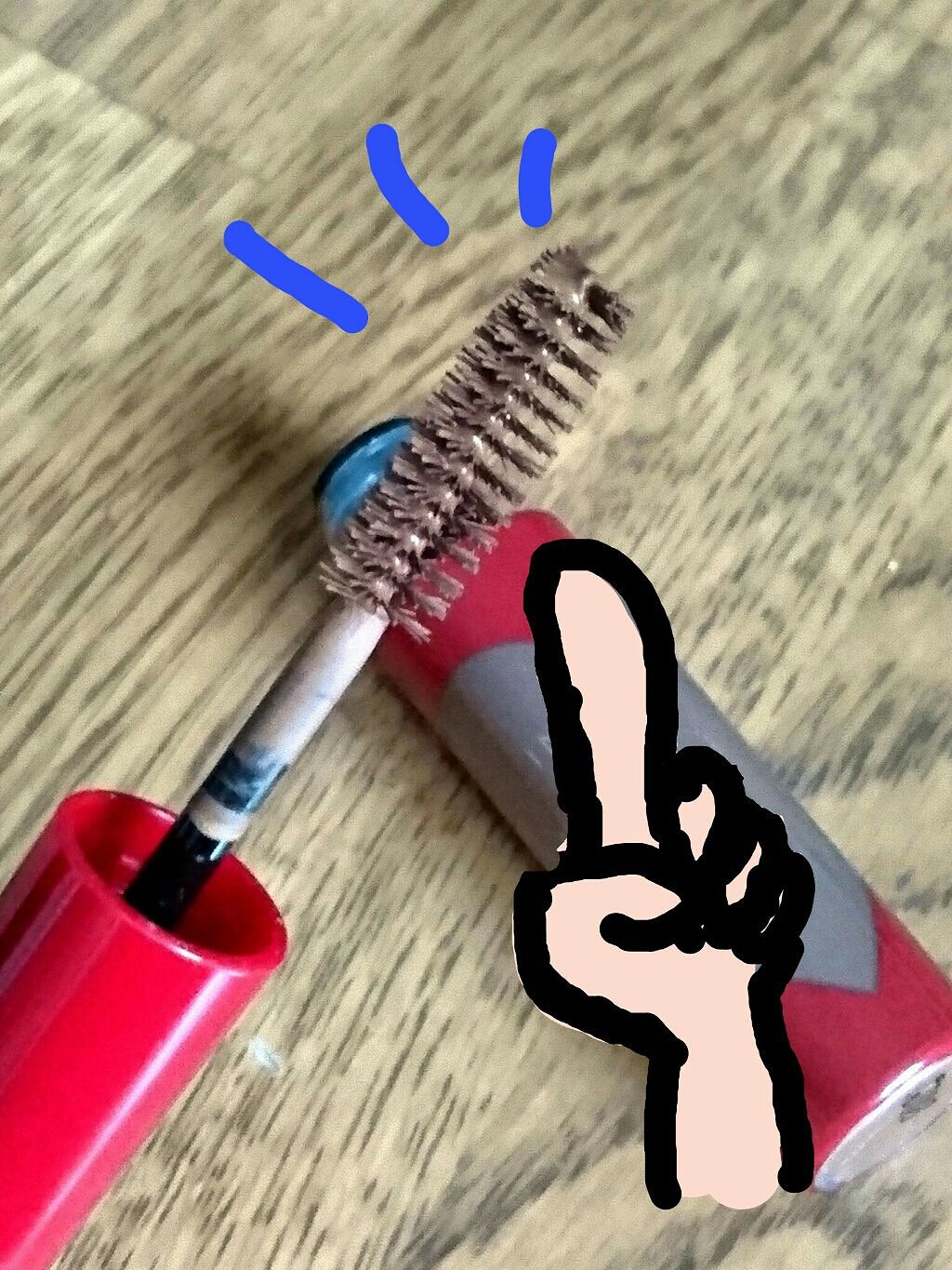 ニュアンスアイブローマスカラ/インテグレート/眉マスカラを使ったクチコミ(2枚目)