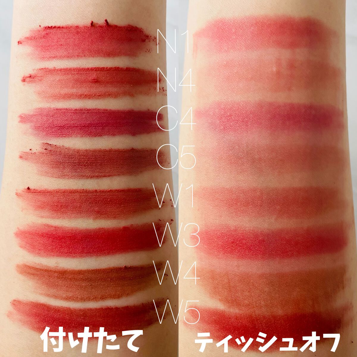 カスタマイズエアリーリップマッド/INTO U/口紅を使ったクチコミ（2枚目）