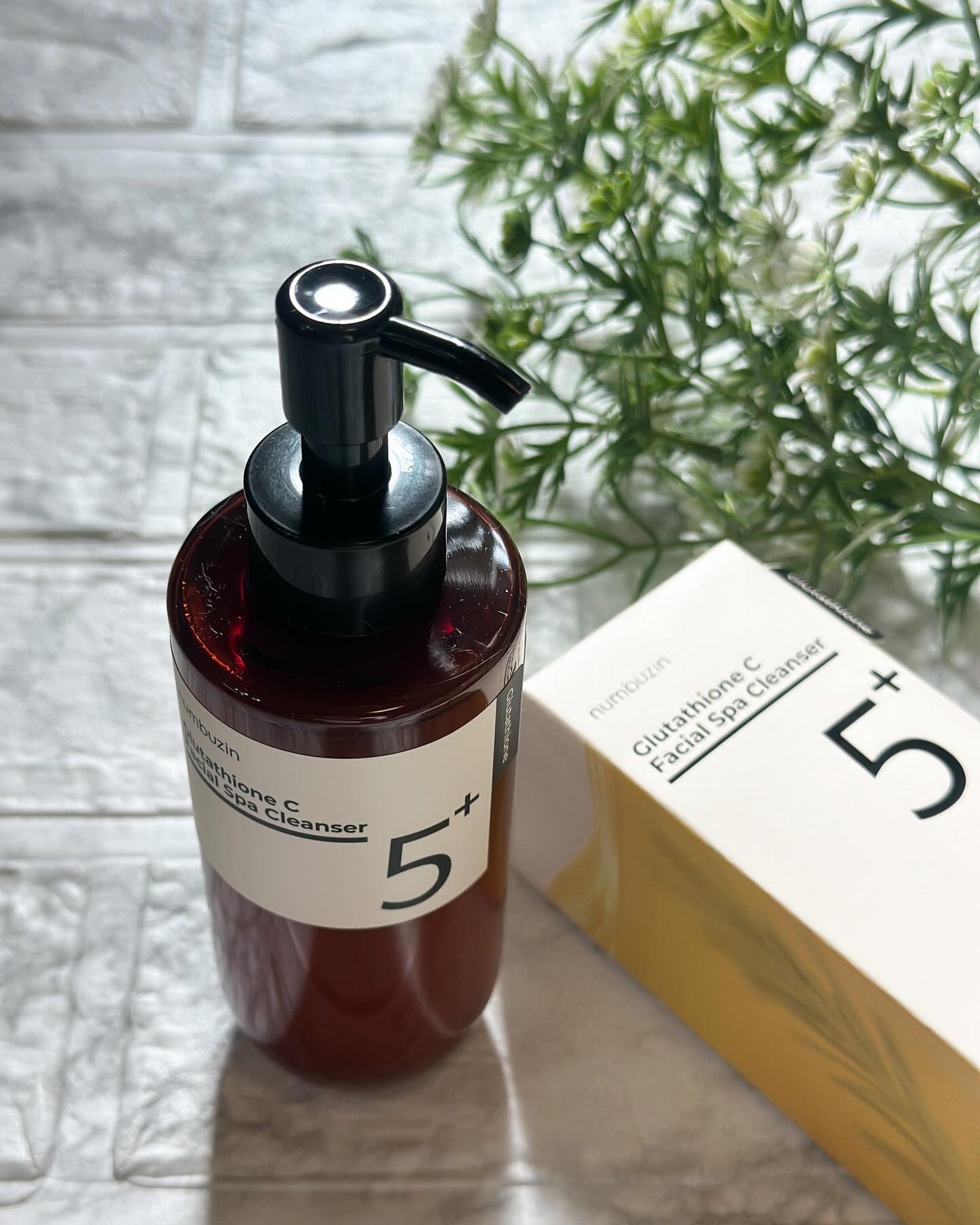 5番 白玉グルタチオンCアロママッサージクレンジング/numbuzin/オイルクレンジングを使ったクチコミ(2枚目)