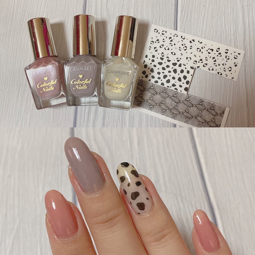 カラフルネイルズ/キャンメイク/マニキュアを使ったクチコミ(2枚目)