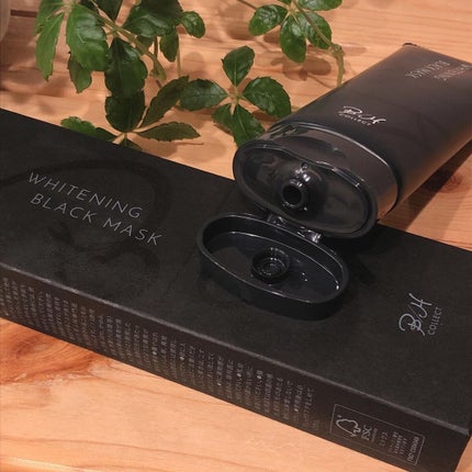 ホワイトニング ブラック マスク/B/H COLLECT/洗い流すパック・マスクを使ったクチコミ(3枚目)