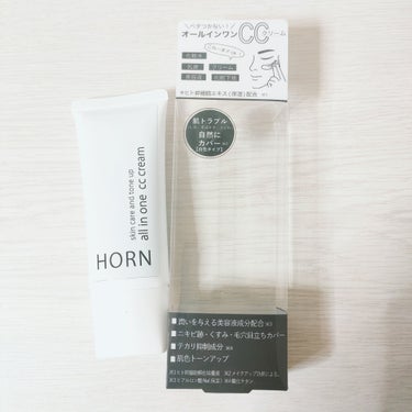 オールオインワンCCクリーム/HORN/化粧下地を使ったクチコミ（1枚目）