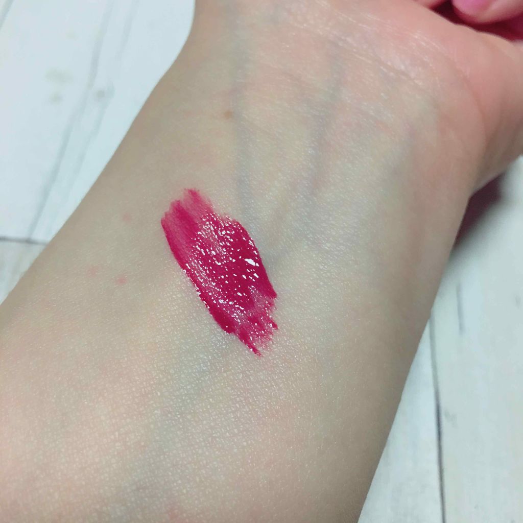 リリカルリップブルーム 12 MY WILD LOVE/THREE/口紅を使ったクチコミ（2枚目）