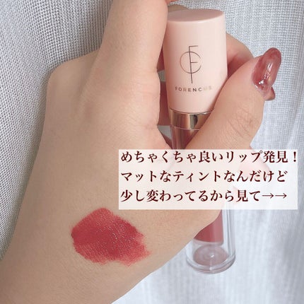 タトゥーベルベットティント/フォレンコス/リップティントを使ったクチコミ(2枚目)