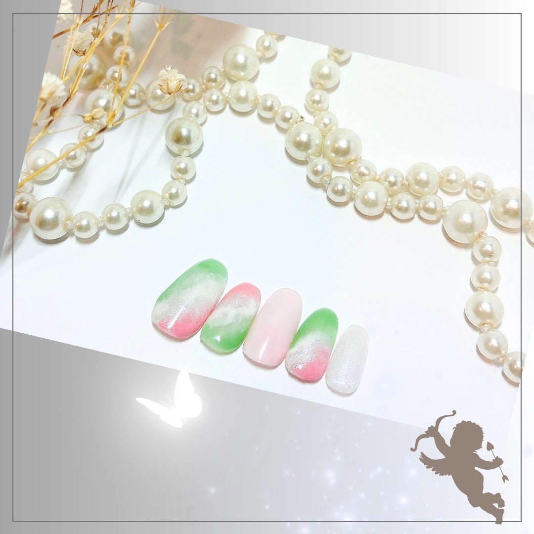 ジェルネイル(ライト対応)/セリア/ジェルネイルを使ったクチコミ(4枚目)