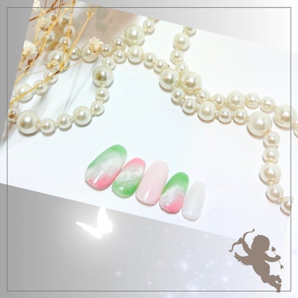 ジェルネイル(ライト対応)/セリア/ジェルネイルを使ったクチコミ(4枚目)