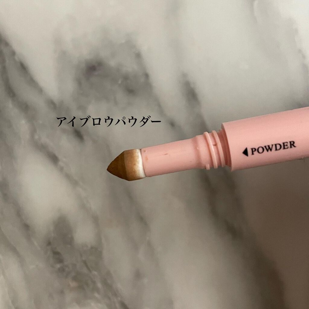 ロケペンアイブロウペンシル/WHOMEE/アイブロウペンシルを使ったクチコミ(3枚目)