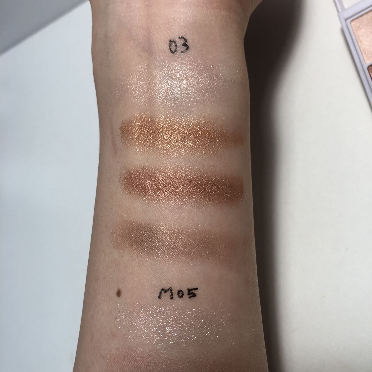 シルキースフレアイズ/キャンメイク/アイシャドウパレットを使ったクチコミ（3枚目）