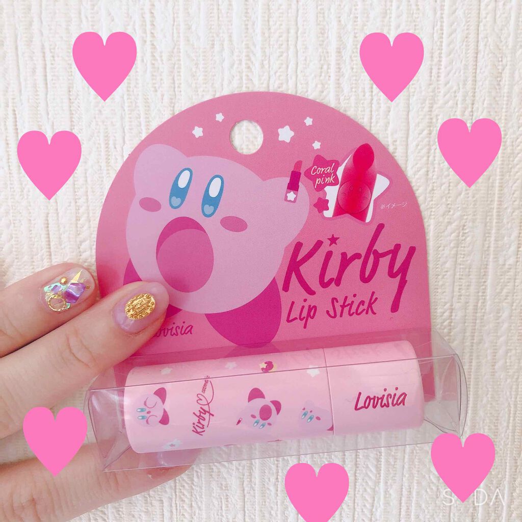 星のカービィ リップスティック/LAWSON (ローソン)/口紅を使ったクチコミ(2枚目)