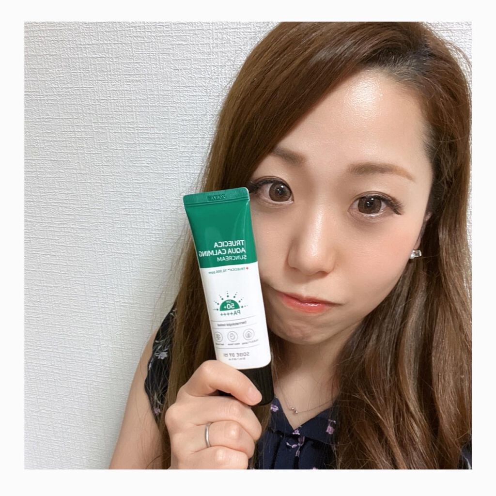 TRUECICA アクアカーミング日焼け止め/SOME BY MI/日焼け止めクリームを使ったクチコミ(5枚目)