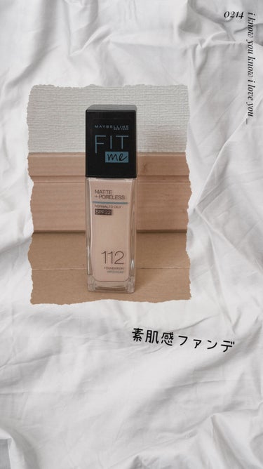 フィットミー リキッドファンデーション R/MAYBELLINE NEW YORK/リキッドファンデーションを使ったクチコミ（1枚目）