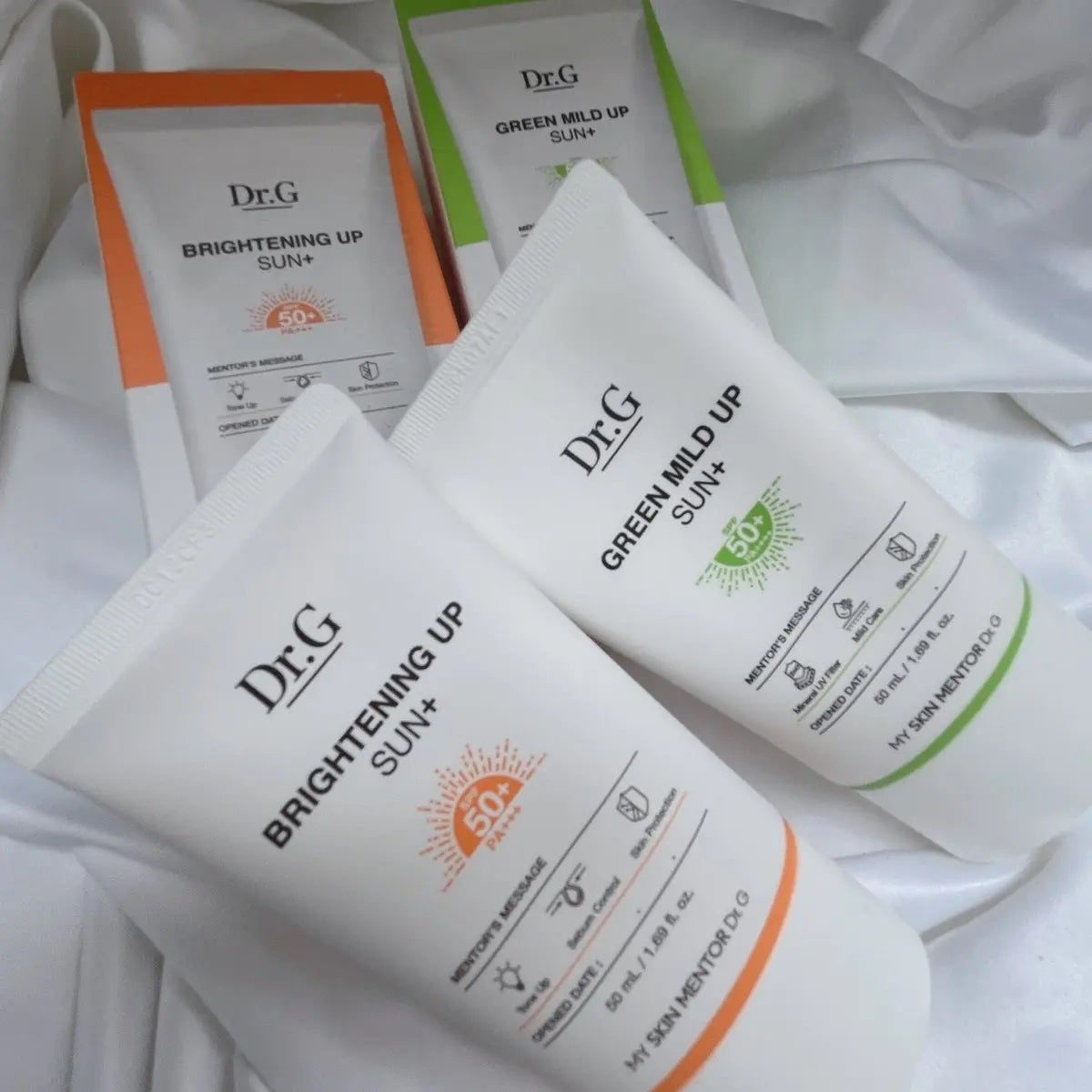 ブライトニングアップサンプラス/Dr.G/日焼け止めクリームを使ったクチコミ(1枚目)