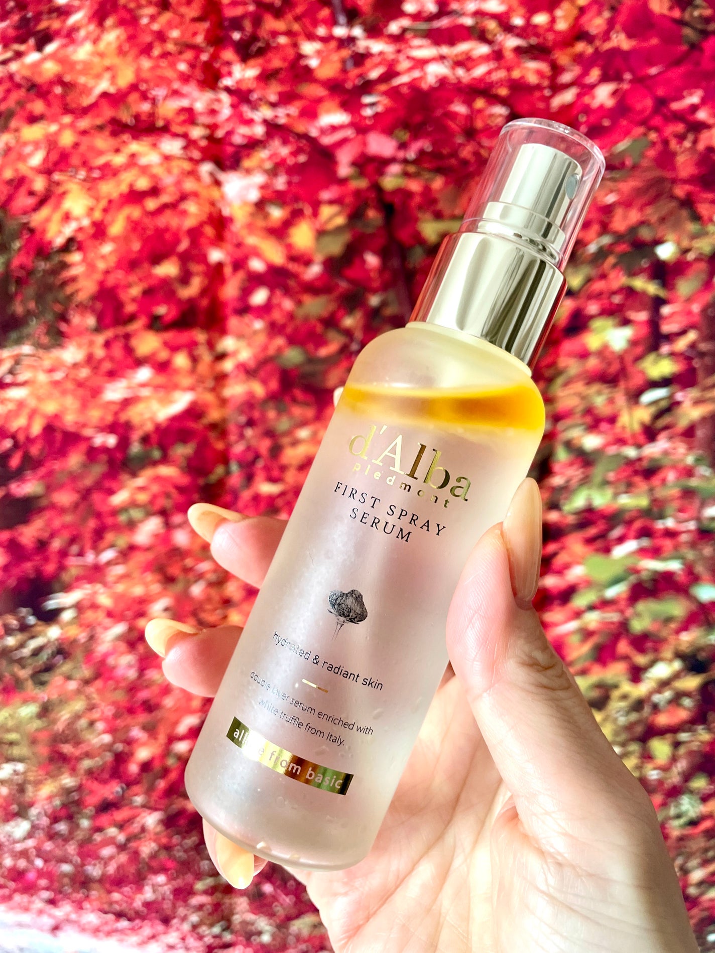 ダルバ ホワイトトリュフファーストスプレーセラム/ダルバ/ミスト状化粧水を使ったクチコミ(1枚目)