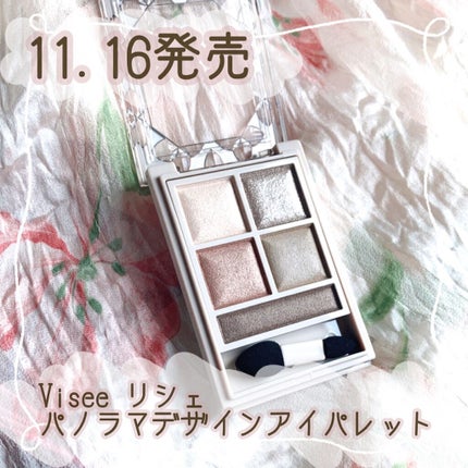 パノラマデザイン アイパレット/Visée/アイシャドウパレットを使ったクチコミ(1枚目)