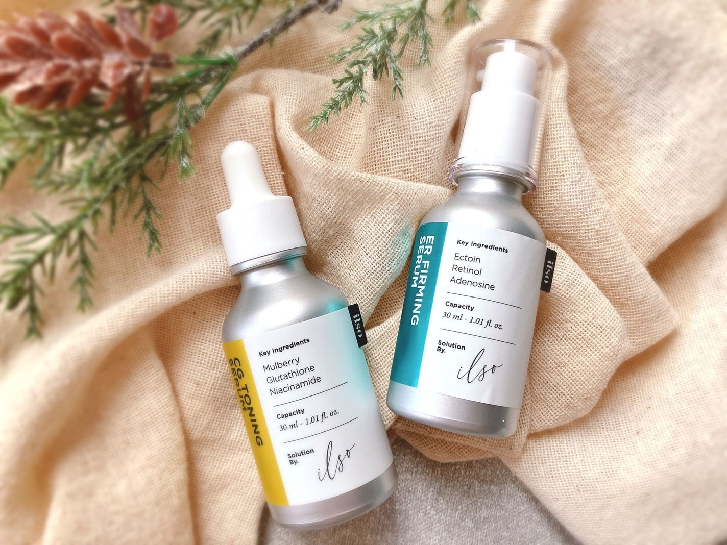 ぴぴちゃん22@フォロバ100% on LIPS 「ilsoCGトーニングセラム💛&ER弾力セラム(レチノール)💚..」(1枚目)