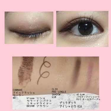 UR GLAM　POWDER EYESHADOW/U R GLAM/パウダーアイシャドウを使ったクチコミ（2枚目）