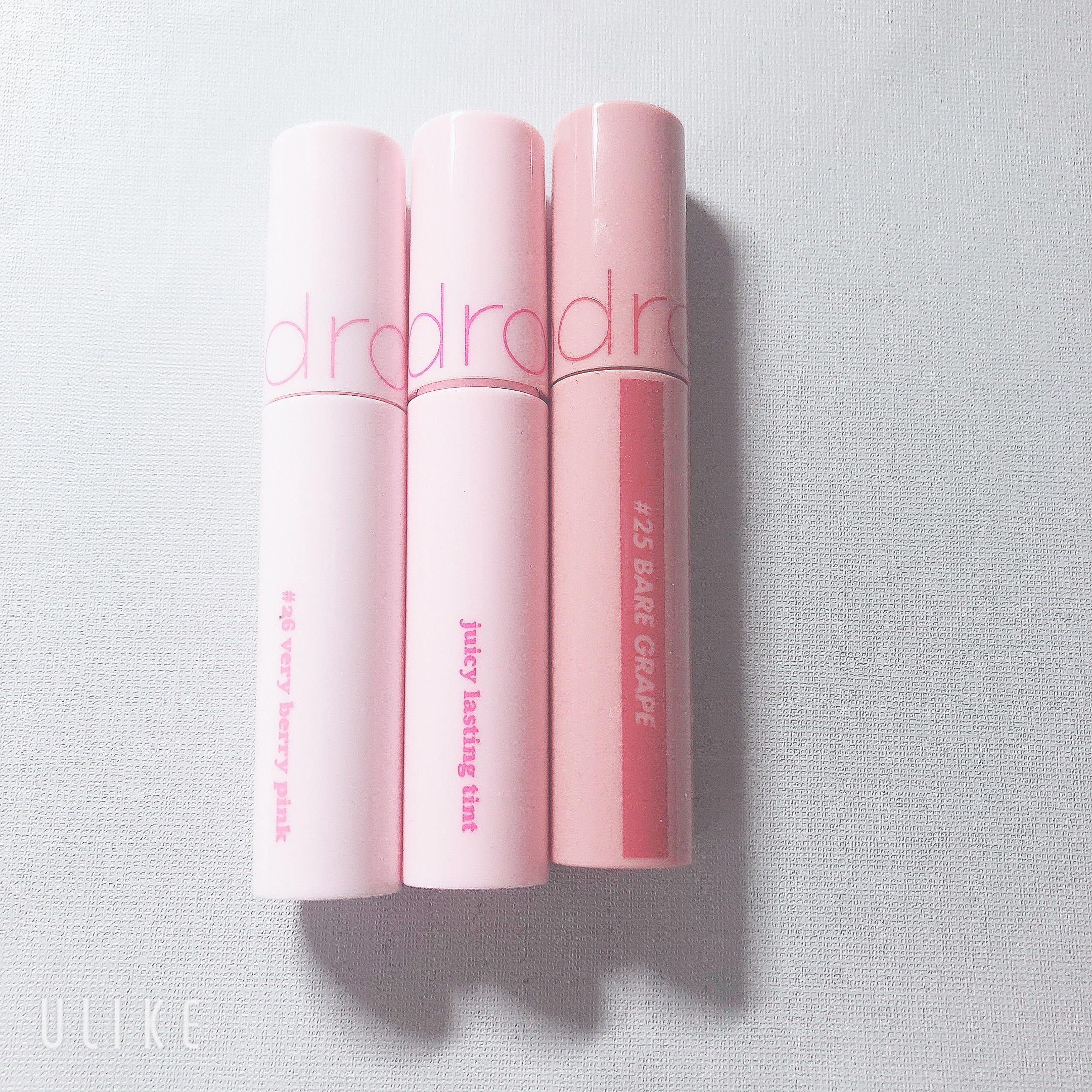 ジューシーラスティングティント/rom&nd/リップティントを使ったクチコミ（3枚目）