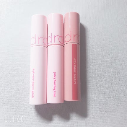 ジューシーラスティングティント/rom&nd/リップティントを使ったクチコミ(3枚目)