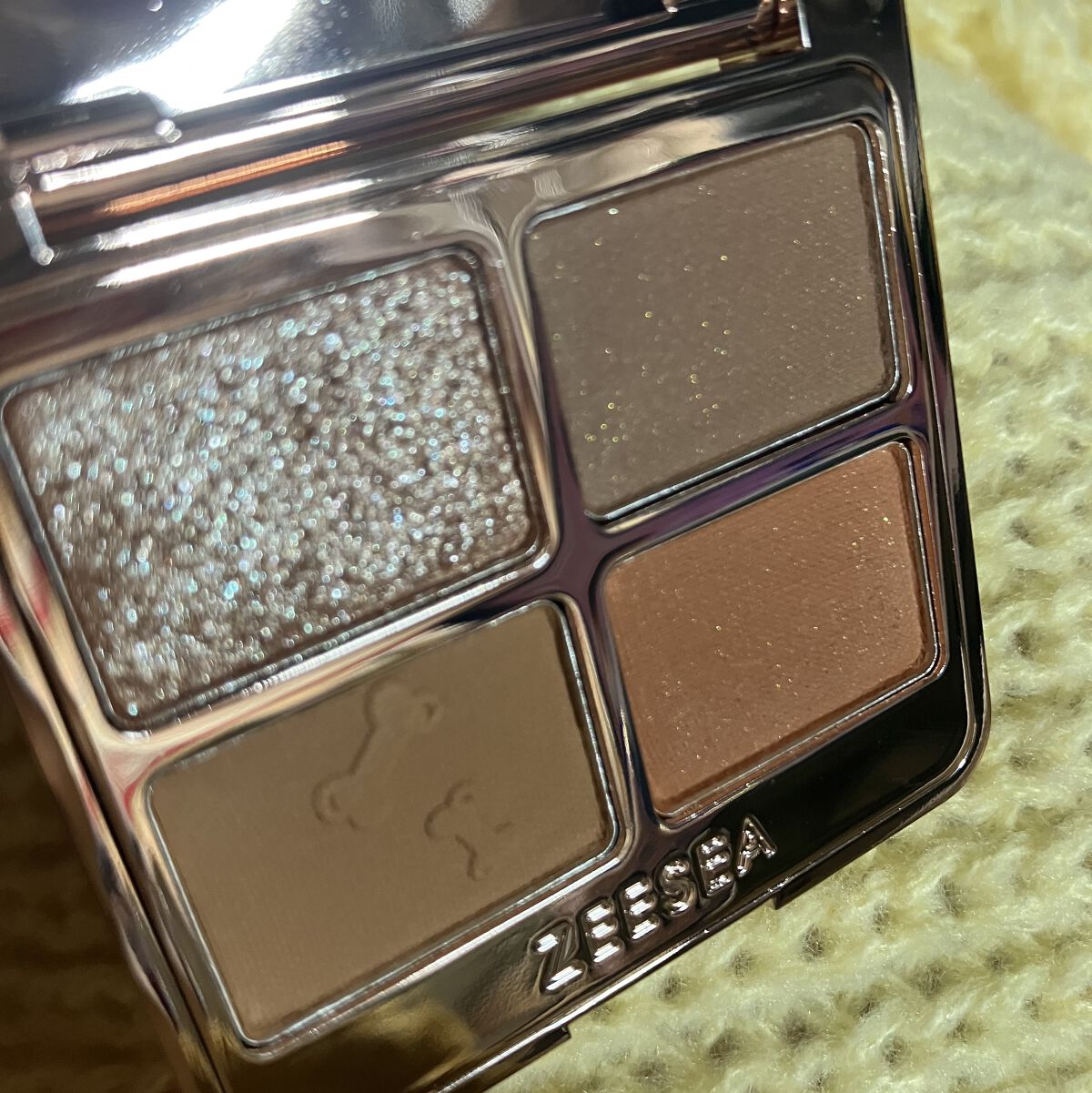 アニマルアイシャドウ(4シェード)｜ZEESEAの口コミ - qoo10メガ割購入