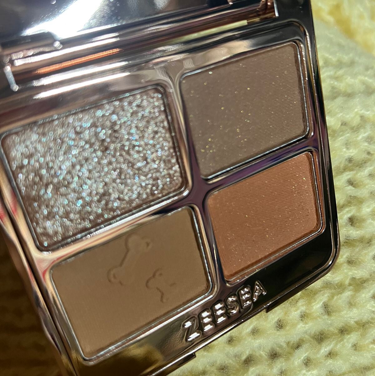 アニマルアイシャドウ(4シェード)/ZEESEA/アイシャドウパレットを使ったクチコミ(3枚目)