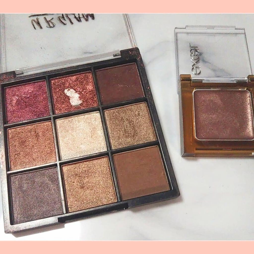 UR GLAM　BLOOMING EYE COLOR PALETTE/U R GLAM/アイシャドウパレットを使ったクチコミ（2枚目）