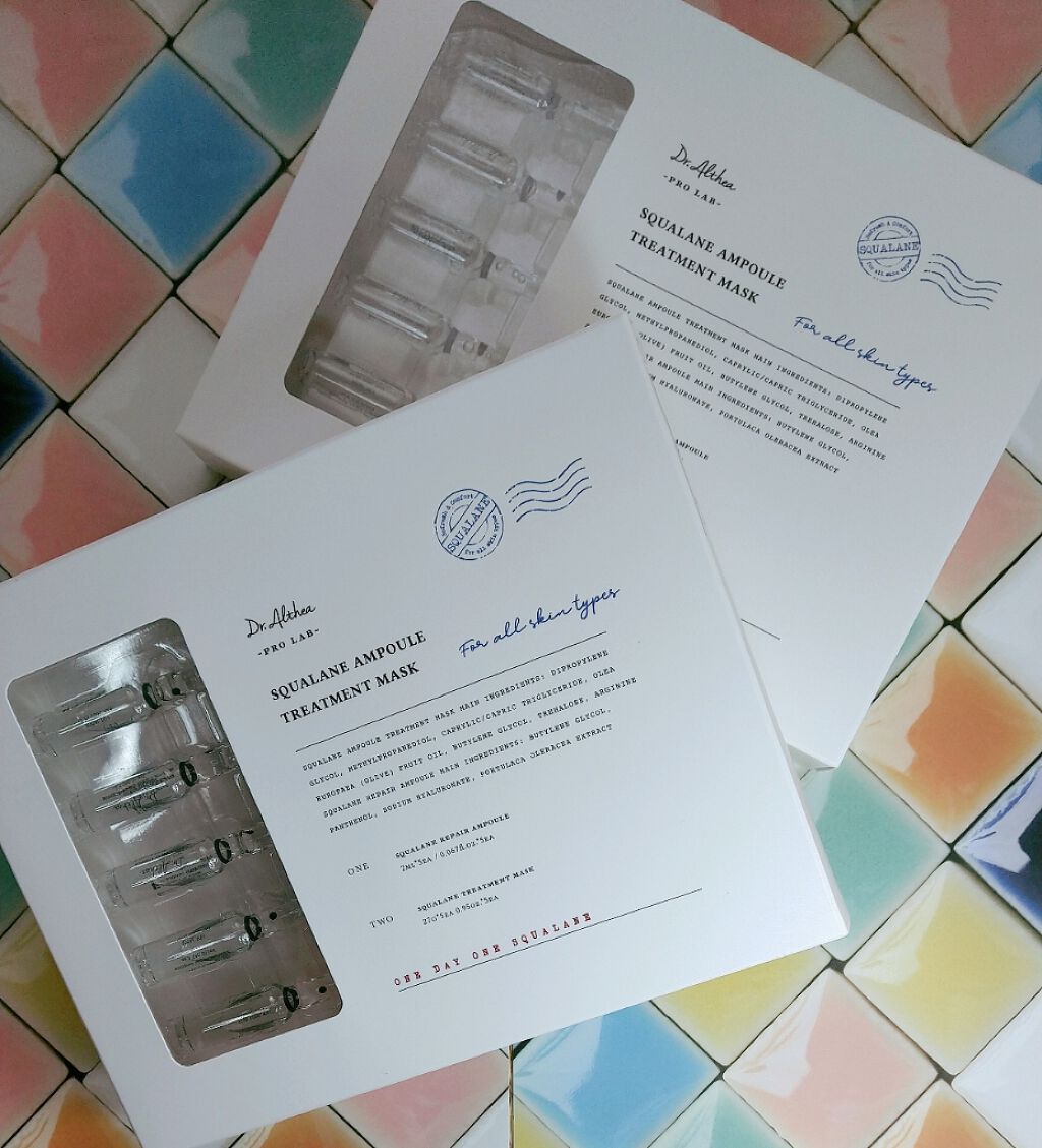 スクワラン アンプル トリートメント マスク/Dr.Althea/シートマスク・パックを使ったクチコミ(1枚目)