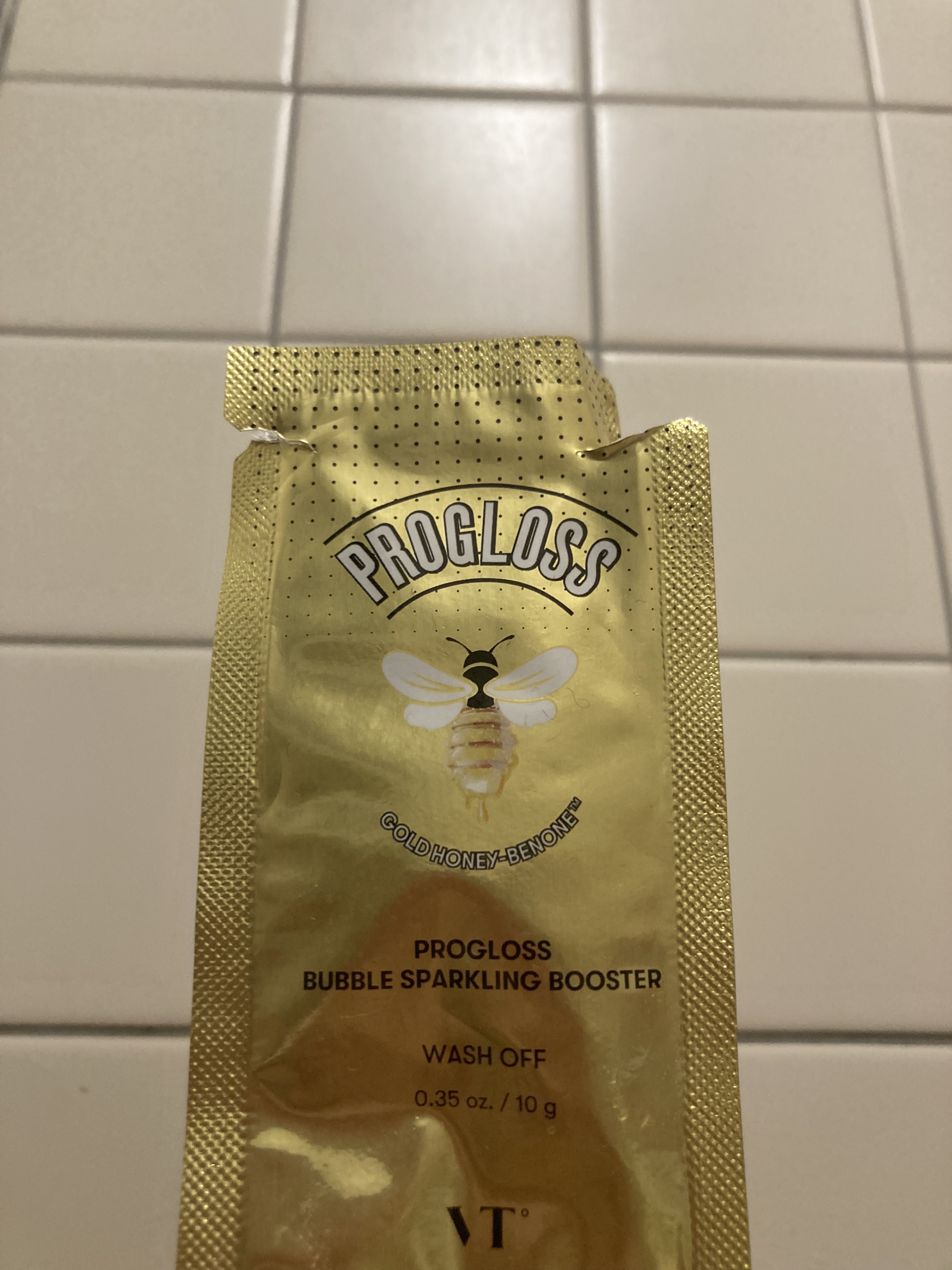 プログロス バブルスパークリングブースター/VT/洗い流すパック・マスクを使ったクチコミ（1枚目）