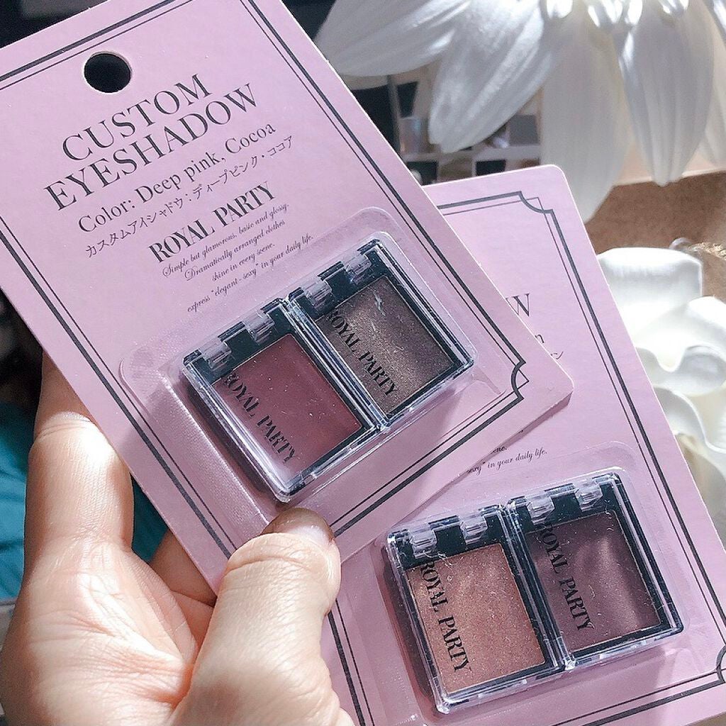 ロイヤルパーティー カスタムアイシャドウ 2P/DAISO/ジェル・クリームアイシャドウを使ったクチコミ(1枚目)