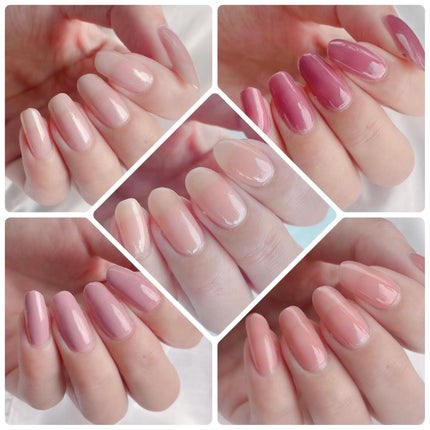 グロッシーコート/スキューズミー/オールインワンネイルを使ったクチコミ(7枚目)