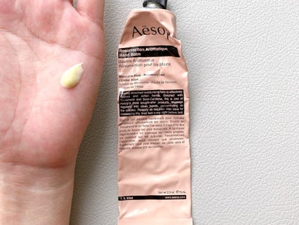 アンドラム アロマティック ハンドバーム/Aesop/ハンドクリームを使ったクチコミ(3枚目)