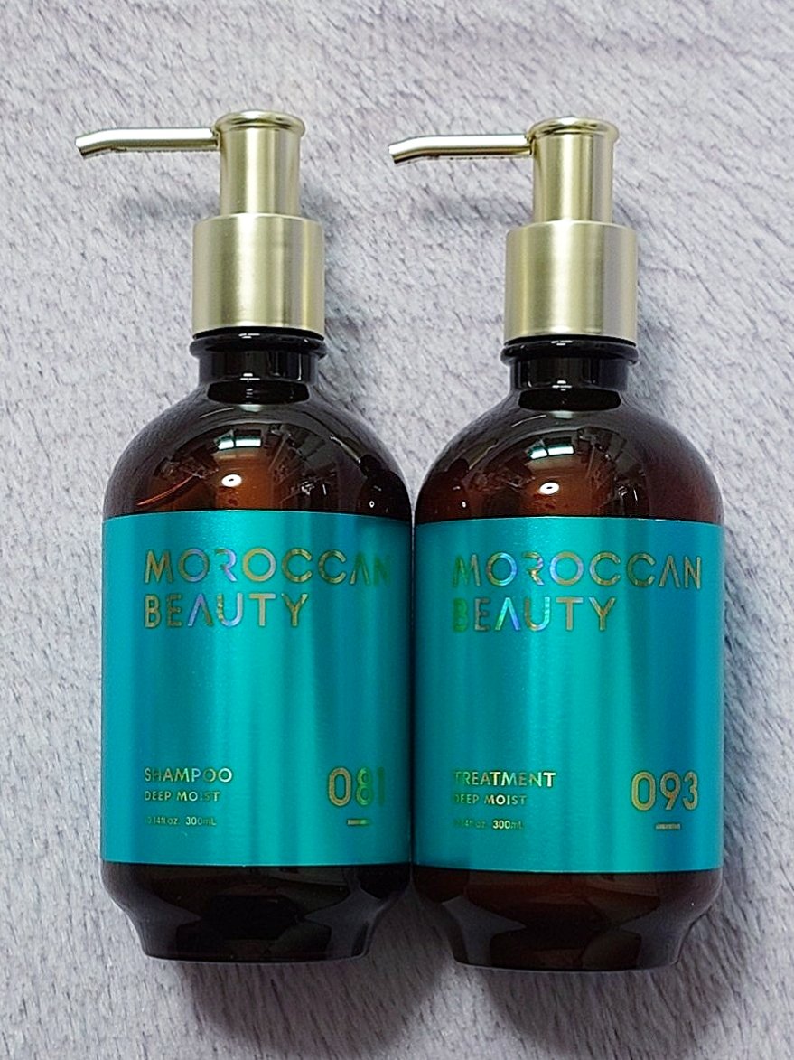 ディープモイスト シャンプー/ ヘアトリートメント お試し容量 限定キット/モロッカンビューティ/市販シャンプーを使ったクチコミ（3枚目）