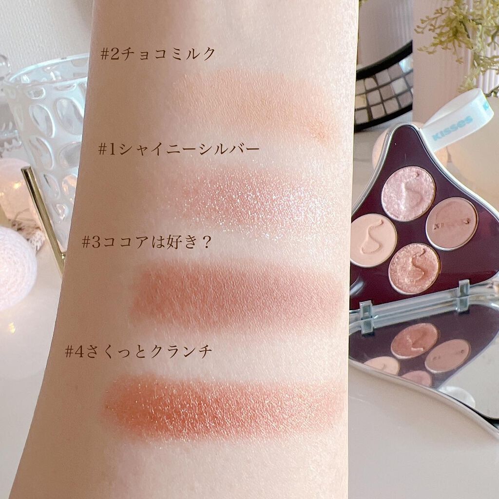 キスチョコレート プレイカラーアイズ/ETUDE/アイシャドウパレットを使ったクチコミ(3枚目)