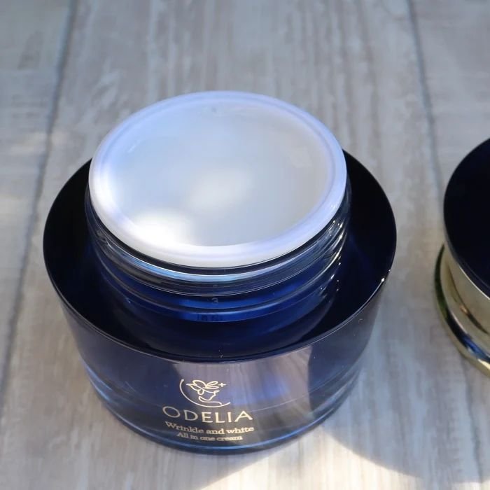 リンクル＆ホワイト オールインワンクリーム/ODELIA/オールインワン化粧品を使ったクチコミ（2枚目）