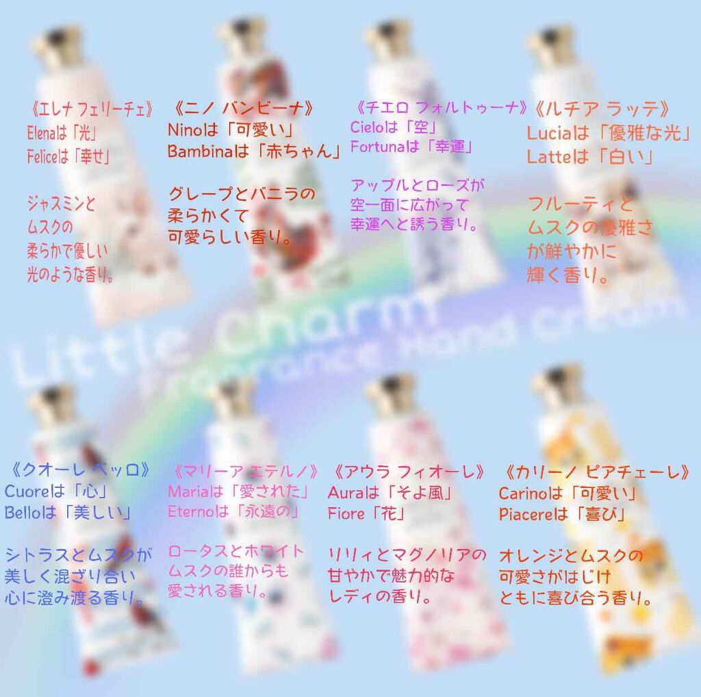 フレグランスハンドクリーム/Little Charm/ハンドクリームを使ったクチコミ(3枚目)