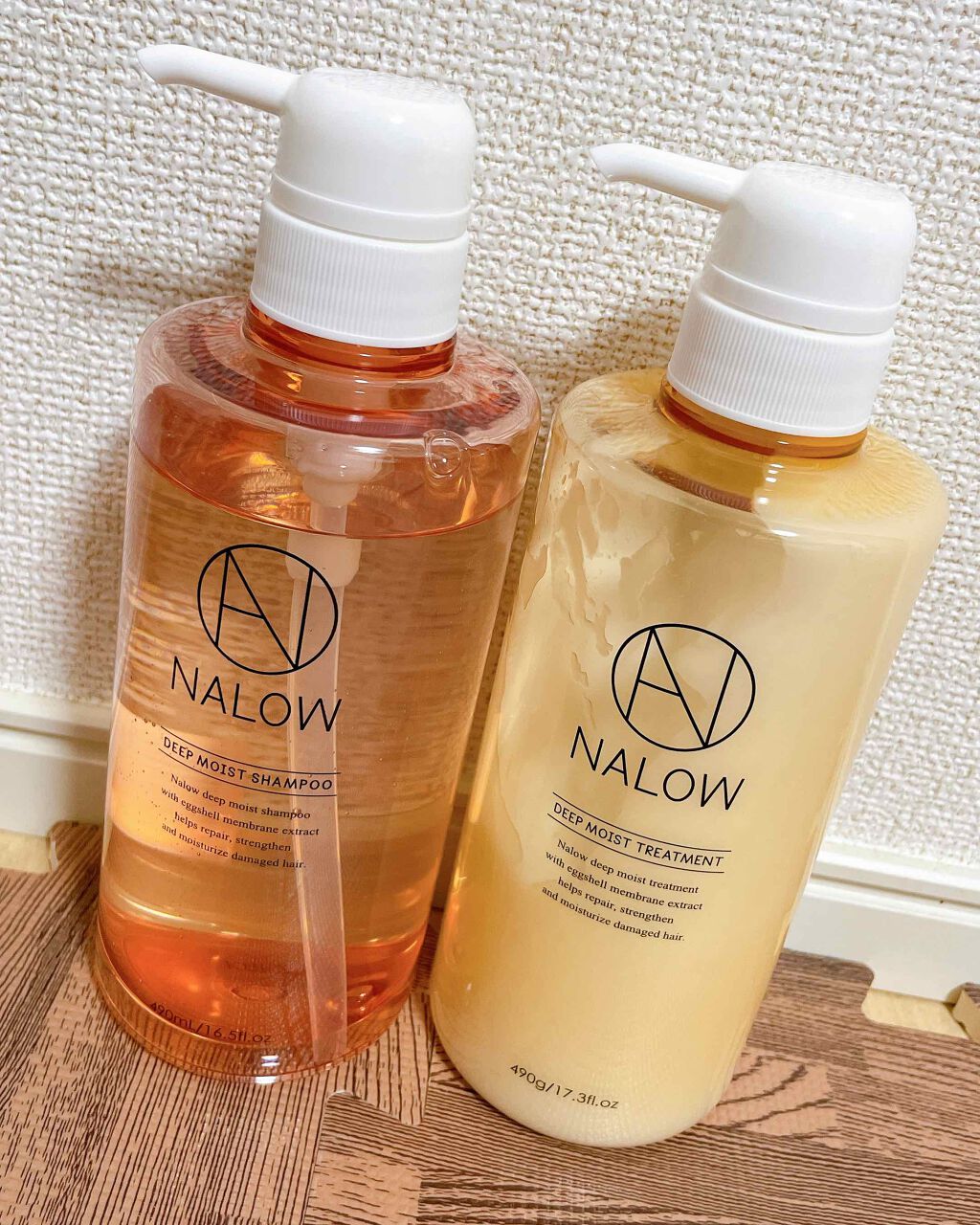 ディープモイスト シャンプー/トリートメント/NALOW/市販シャンプーを使ったクチコミ(1枚目)