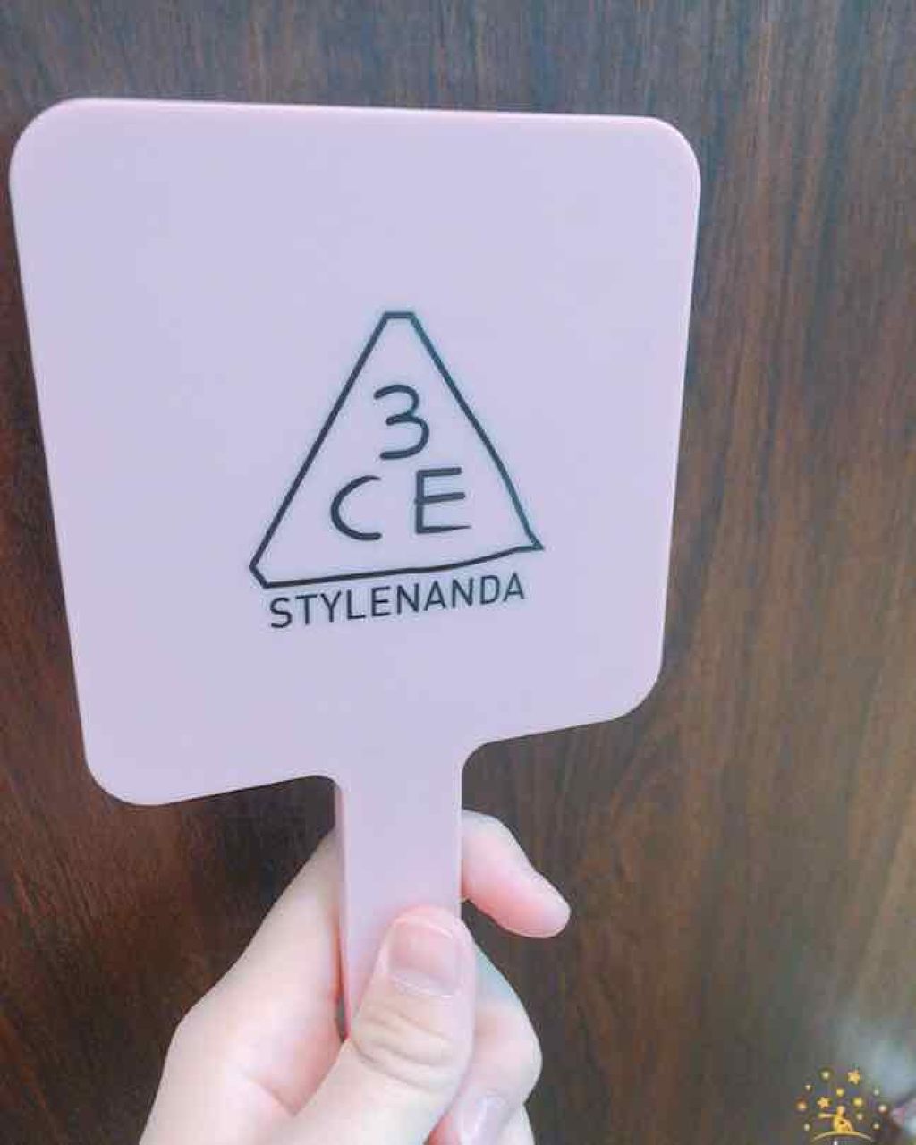 3CE スクエア ミニ ハンドミラー/3CE/その他化粧小物を使ったクチコミ（1枚目）