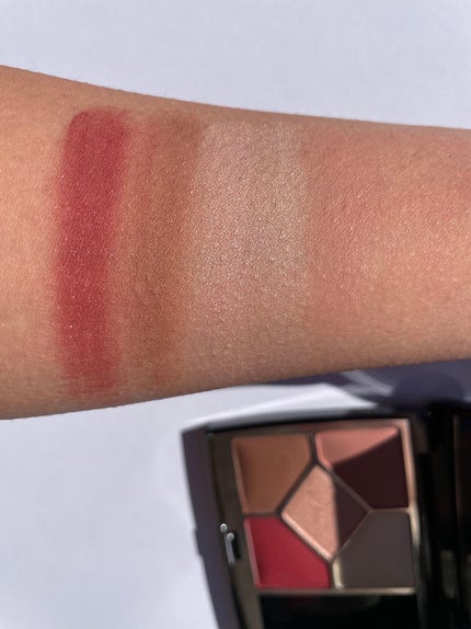 【旧】サンク クルール クチュール 709 アイコニック ミューズ(生産終了)/Dior/アイシャドウパレットを使ったクチコミ(3枚目)