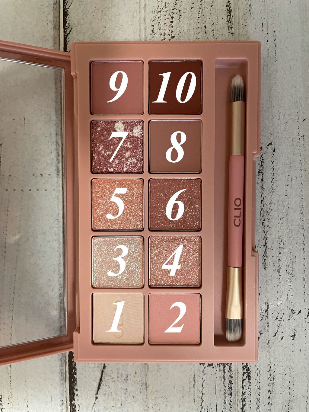 プロ アイ パレット/CLIO/アイシャドウパレットを使ったクチコミ(3枚目)