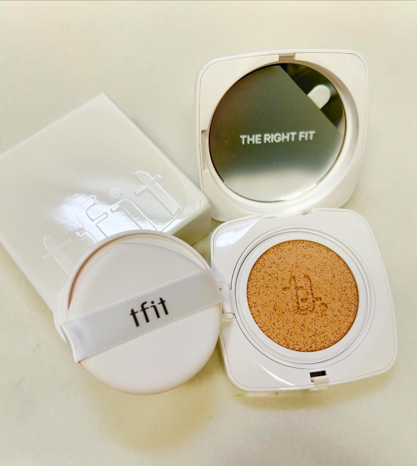 レイヤリングフィットカバークッションEX/TFIT/クッションファンデーションを使ったクチコミ(1枚目)