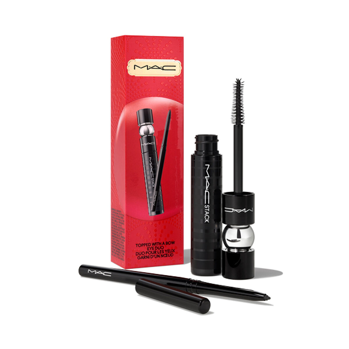 M・A・C トップド ウィズ ア ボウ アイ デュオ